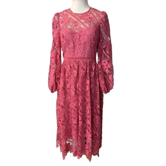 chinese dress ladies Peyton Lace Mini Dress by ML Monique Lhuillier